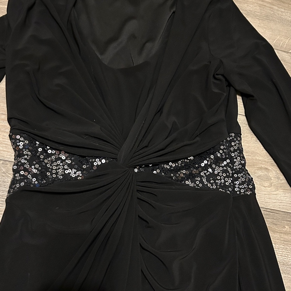 Evan Picone Black w/Sparkle. Very Flattering!! - Picture 5 of 12